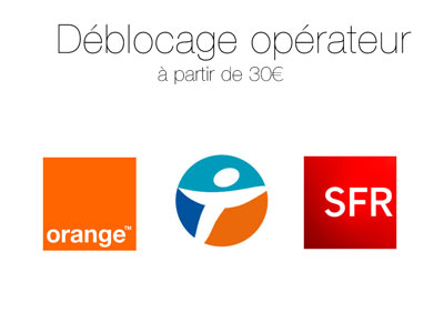 déblocage opérateur